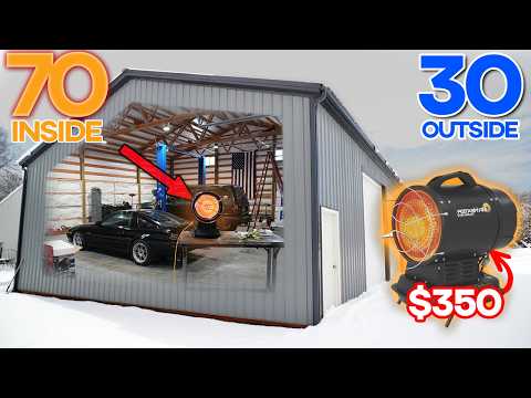 I Tried Heating My Entire Shop With a $350 Diesel Heater