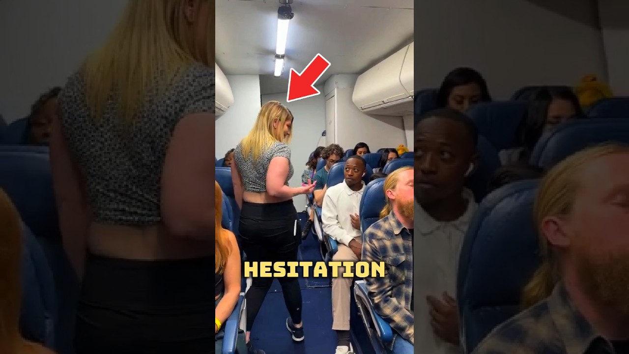 She Was Pulled Toward the Plane Door…😳🚨#shorts