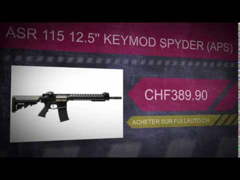 ASR 115 12.5'' KEYMOD SPYDER (APS)