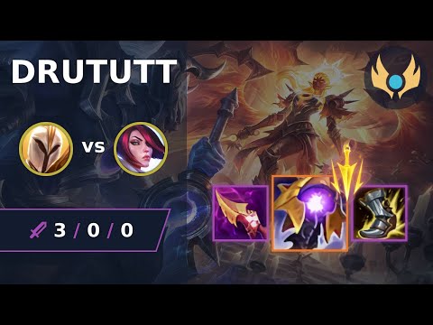 [ drututt ] Kayle TOP vs Fiora | EUW CHALLENGER | LOL Season 2022
