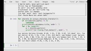 Video 12b: Chorales as a Corpus