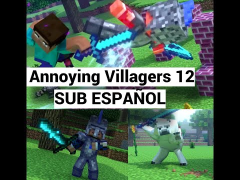 Minecrtaft animación sub español capitulo 12 Annoying Villagers HD