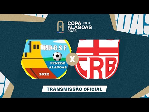 Liga Penedense x CRB - Copa Alagoas Sub-13 - 1ª Fase - Grupo B