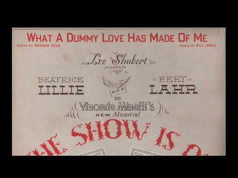 1936 Dick Stabile: "What a Dummy Love Has Made of Me"