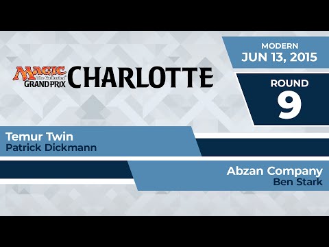 GPCharlotte: Round 9 - Patrick Dickmann vs Ben Stark | Modern