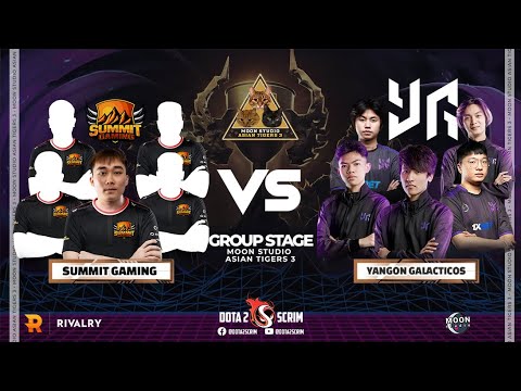 Summit Gaming vs Yangon Galacticos - Moon Studio Asian Tigers 3 - Group Stage - BO2