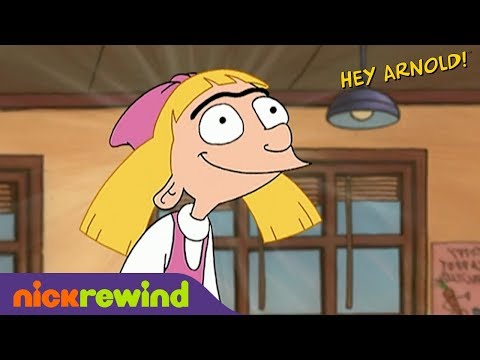 Helga Goes Blind | Hey Arnold! | Nicktoons