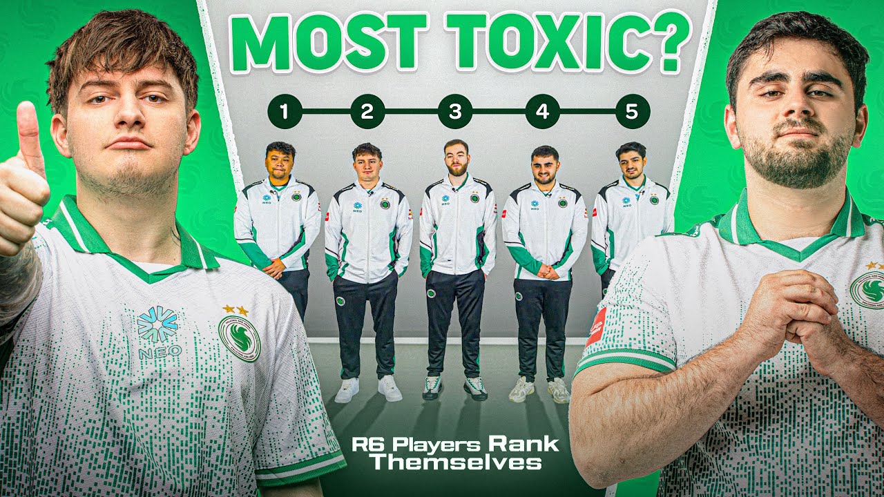 Who’s the Most Toxic?! 👀🔥 | Falcons R6 Players Rank Each Other