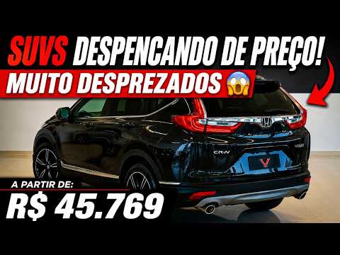 🔥 SUVs INJUSTIÇADOS QUE ESTÃO DESPENCANDO DE PREÇO NA TABELA FIPE! OFERTAS QUE VÃO ACABAR EM 2026!