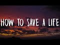 The Fray - How To Save A Life (Lyrics) "Where Did I Go Wrong? I Lost A Friend"