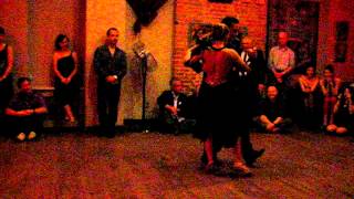 Leandro Oliver and Laila Rezk performing Tango @ La Nacional NYC 2012 MVI 7898