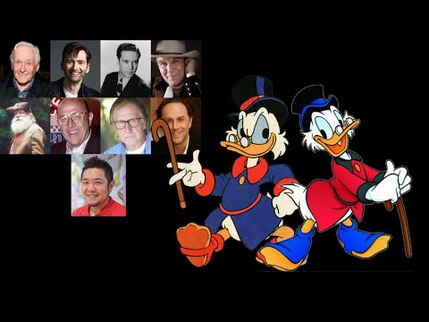 Animated Voice Comparison- Scrooge McDuck (Disney)