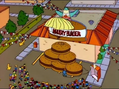 The Simpsons S06E15 - Homie, der Clown - Homer als Krusty beim Fallschirmsprung [Deutsch/German]