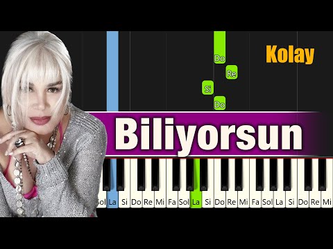 Sezen Aksu - Biliyorsun - Kolay Piyano