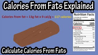 How To And Formula To Calculate Calories From Fat - How Many Calories From Fat Explained