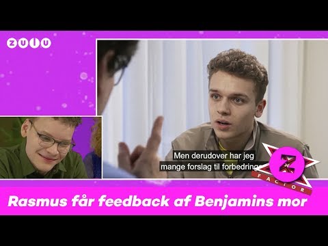 Z Factor: Rasmus Brohave får feedback af Benjamins mor!