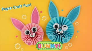 Easy Origami Rabbit | How to Make a Paper Bunny Step by Step | Easy DIY Paper Crafts For Kids