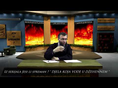 Psovanje Allaha i Poslanika - djela koja  vode vječno u Džehennem