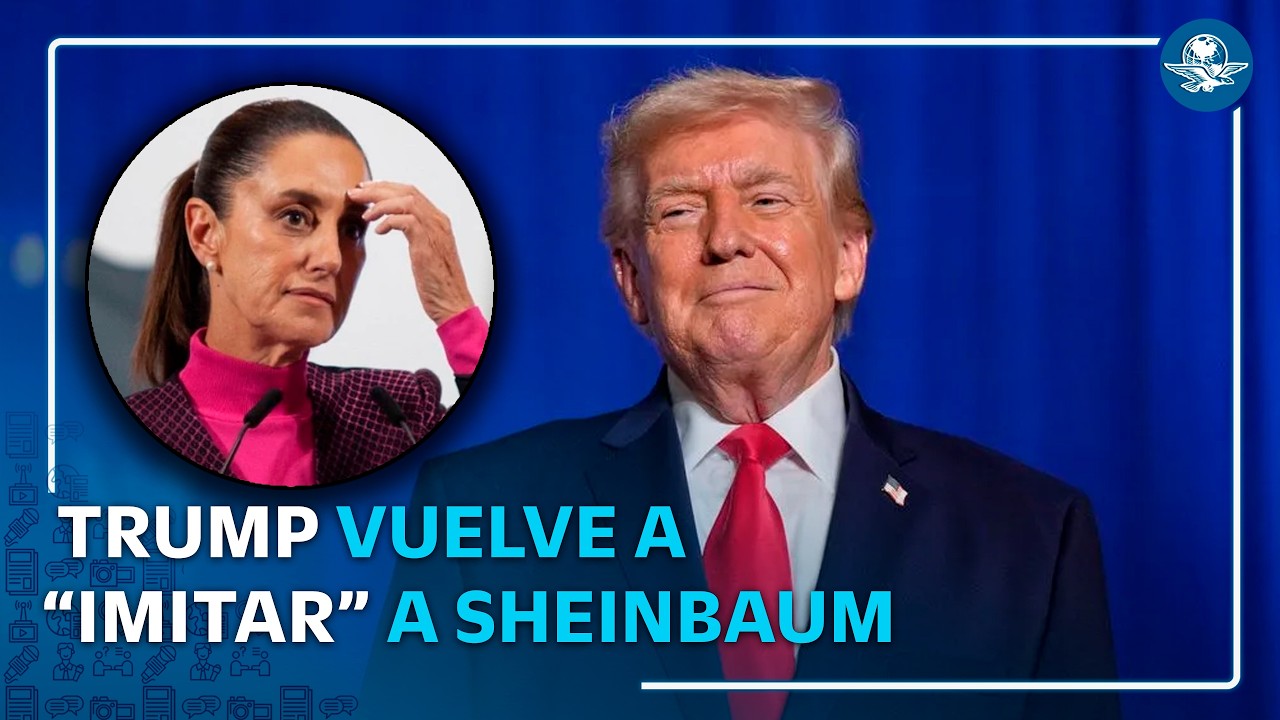 "Ya no me quieren en México": Donald Trump imita nuevamente a Sheinbaum y desata polémica