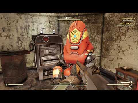 Fallout 76 Gameplay Walkthrough Part 16- Fire Breathers' Quest Complete