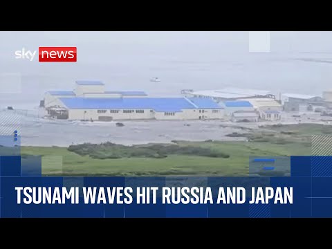 8.8 magnitude earthquake strikes off Russian coast as tsunami warnings issued across the Pacific