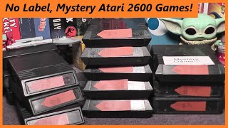 Identifying 11 Atari 2600 No Label Mystery Games