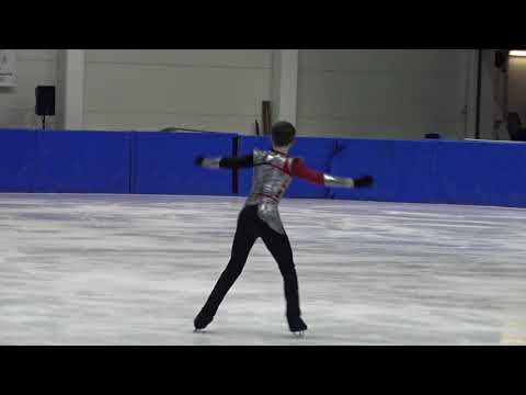13th Santa Claus Cup 2019: Máté Csaba(HUN) - FS Intermediate Novice Boys Free Skating