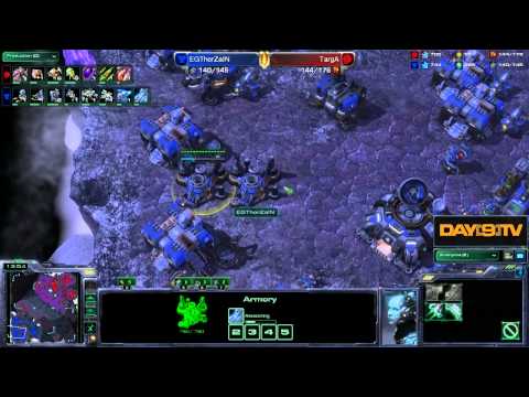 Day[9] Daily #528 P1 - 83 min TvZ - ThorZaiN vs TargA