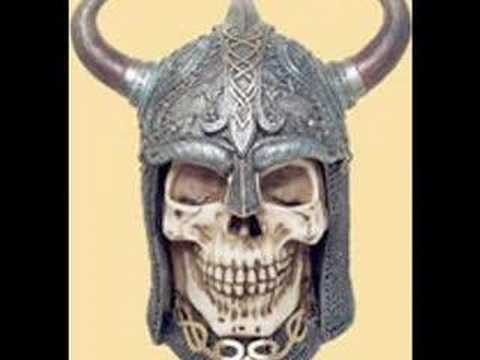 Viking Skull :: Blackened Sunrise