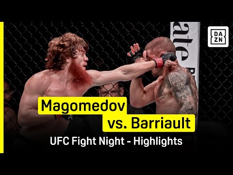 Shara Magomedov vs Marc-Andre Barriault | UFC Fight Night | DAZN Highlights