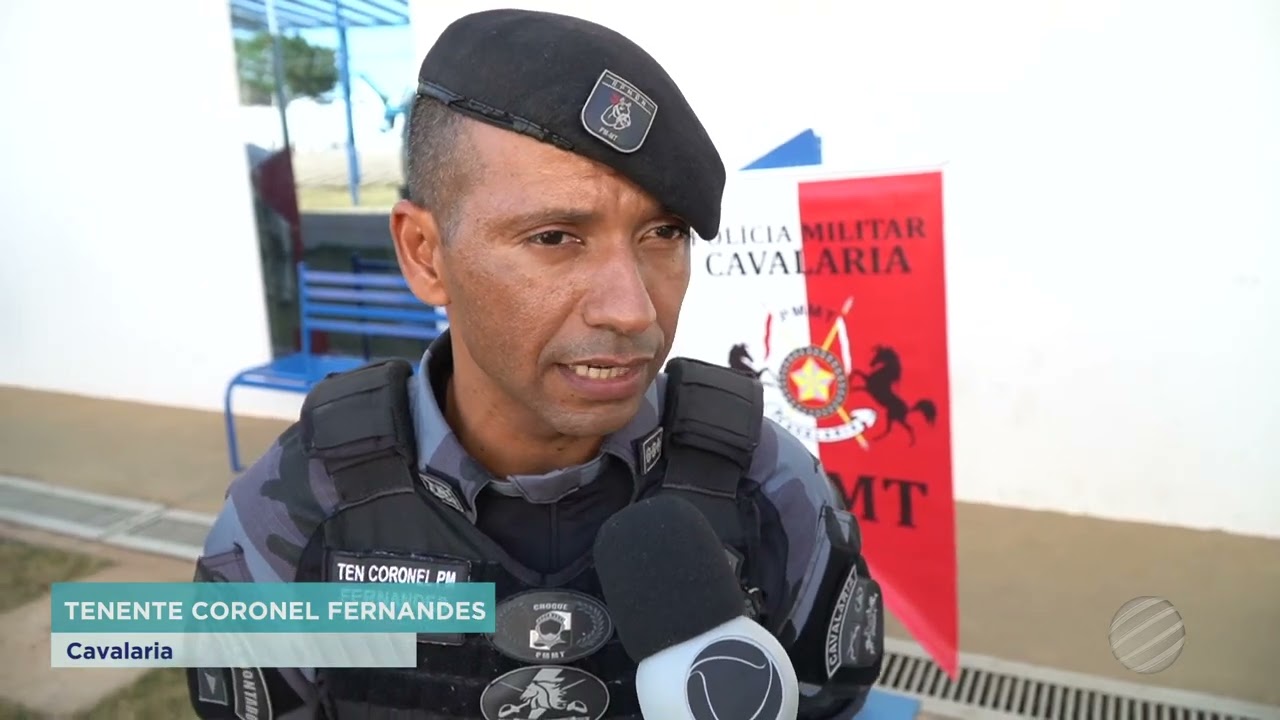 FORÇAS DE SEGURANÇA DESENVOLVEM DIA DE ATIVIDADES COM ALUNOS DA ESCOLA ESTADUAL MILITAR TIRADENTES