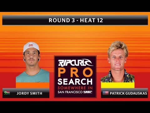Round 3 - Heat 12: Smith vs. Gudauskas