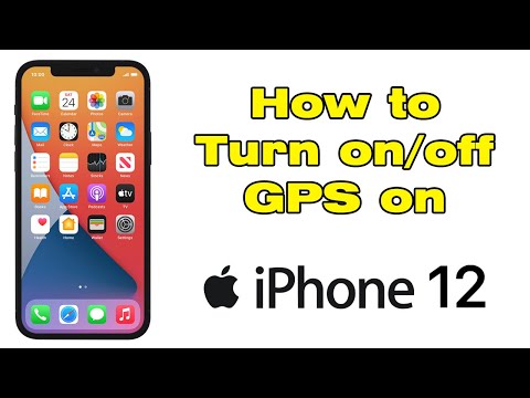 How to turn off GPS on iPhone 12