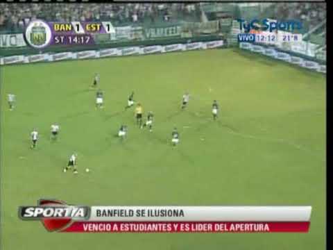 Banfield le gano a estudiantes y sueña