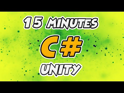 Learn C# Scripting for Unity in 15 Minutes (2022...