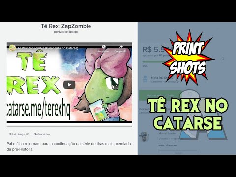 Print Shots - Tê Rex: ZapZombie no Catarse!