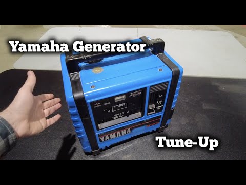 Yamaha Portable Generator basic tune up maintenance