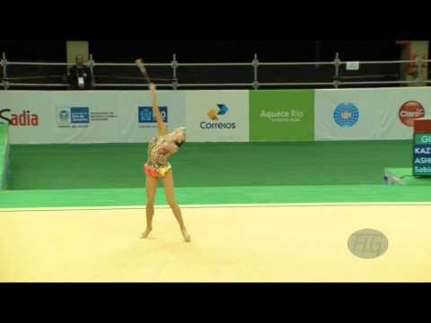 ASHIRBAYEVA Sabina (KAZ) - 2016 Olympic Test Event, Rio (BRA) CL Qualifications