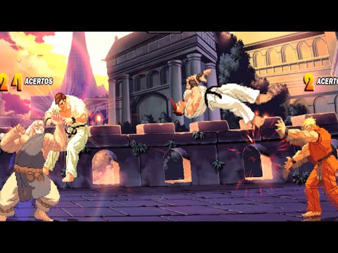 Father Son Vs Master Disciple || Ryo Sakazaki & Takuma Sakazaki Vs Ryu & Master Gouken | Dream Fight
