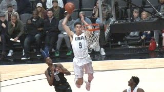 Team USA vs The World! 2017 Nike Hoop Summit Game in Portland - Michael Porter Jr, Collin Sexton