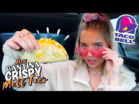 Taco Bell *NEW* Cantina Crispy Melt Taco !! 🌮