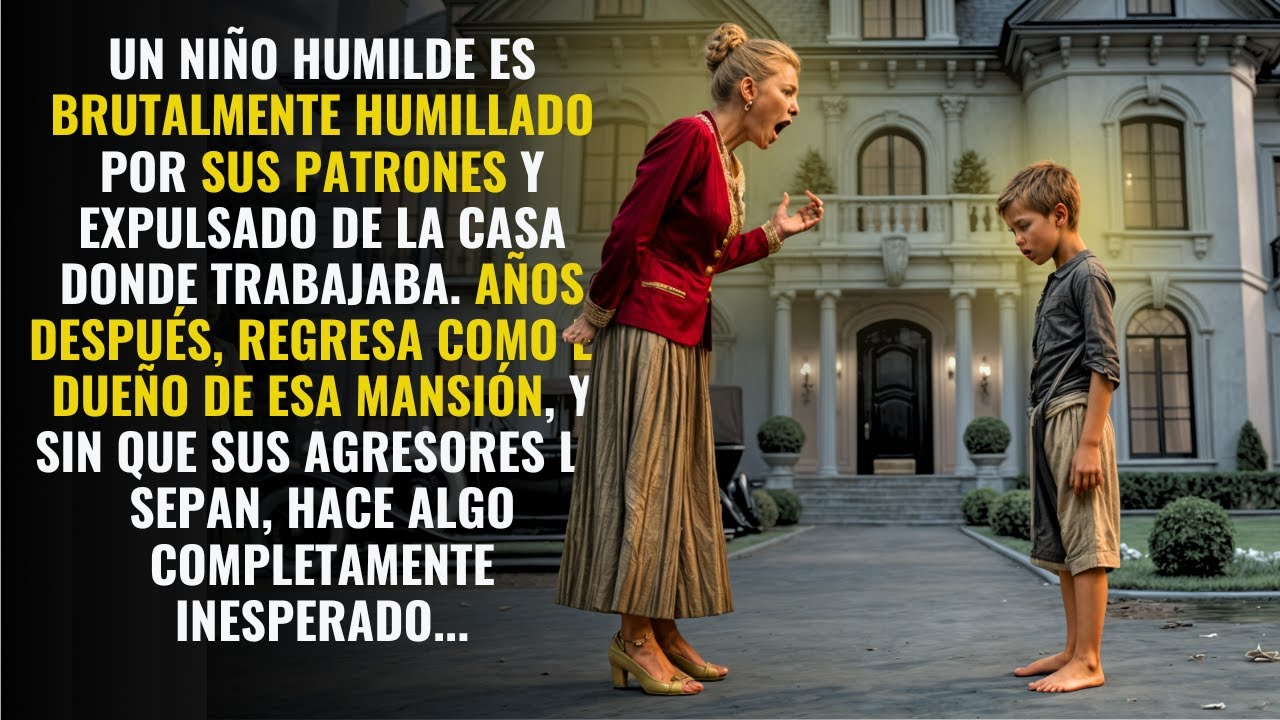 NO SABÍAN QUIÉN ERA, LO TRATARON BIEN, PERO SU PLAN SIEMPRE FUE VENGARSE DE CADA UNO DE ELLOS