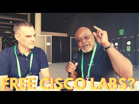 Free Cisco Labs! dCloud Steve tells us about dcloud.cisco.com - free Cisco equipment!