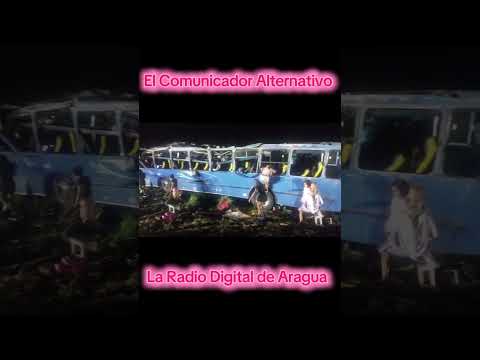 Accidente de Tránsito Volcamiento de Autobús