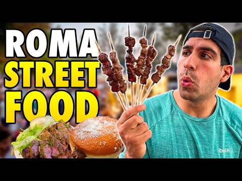 THE STREET FOOD FAIR IN ROME
