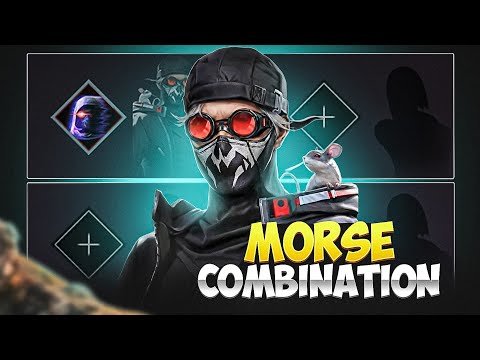 TOP 3 ( DEADLY COMBINATION ) FOR MORSE CHARACTER || FREE FIRE RANK PUSH CHARACTER COMBINATION