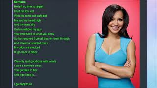 Back To Black Glee Lyrics