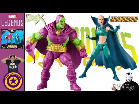 Hasbro Marvel Legends Drax the Destroyer Moondragon Action Figure Review