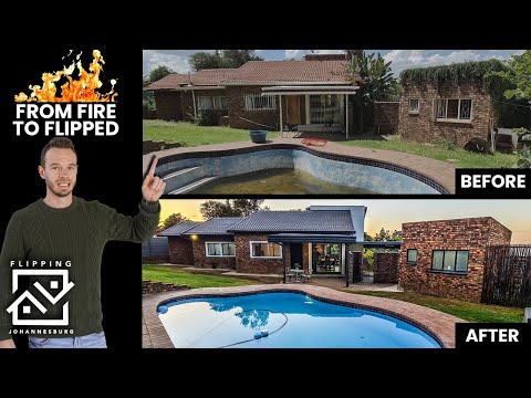 Before and After House Flip - Project O | FROM FIRE TO FLIPPED | Completely Gutted & Transformed