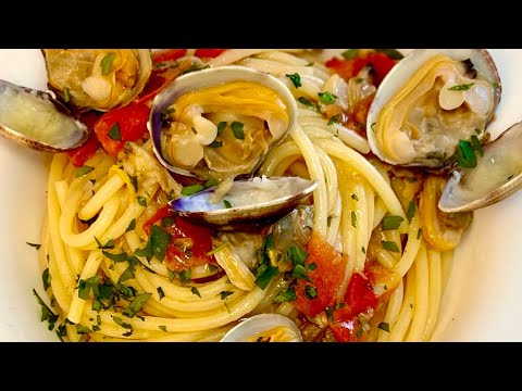 Spaghetti alle vongole ai 5 pomodorini